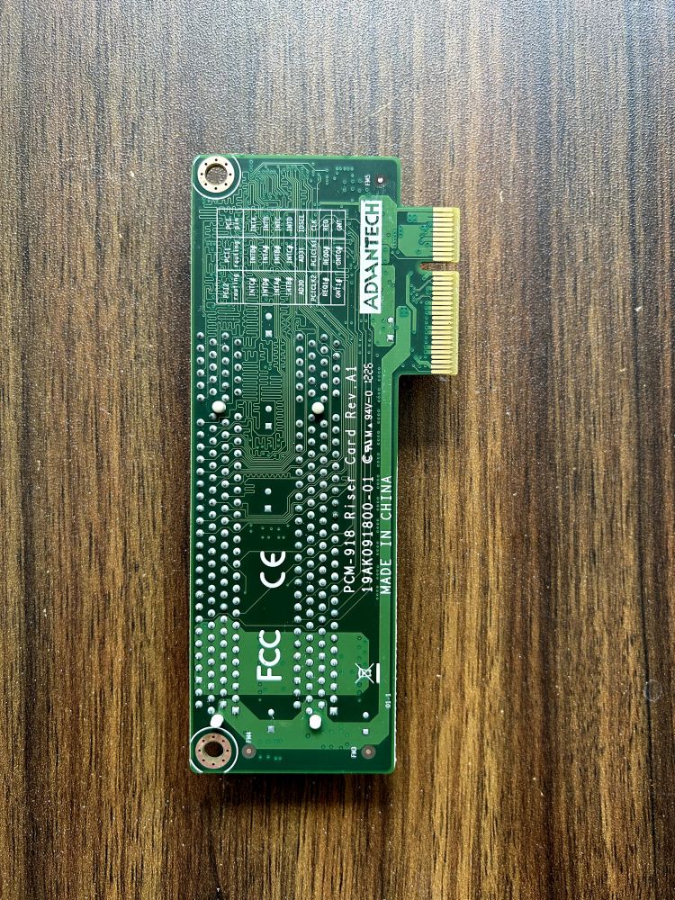PCM-918 Riser Card Rev.A1