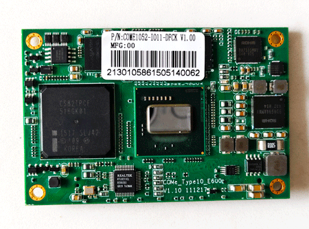 Come1052-I011-DFCX V1.00 MFG:00    COME_TYPE10_E600T V1.00 111217