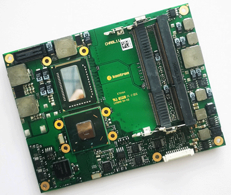 Kontron 38014-0000-25-2 DJD1T0001 CHREL111  E72464      Quad Core Performance and USB 3.0on COM Express®