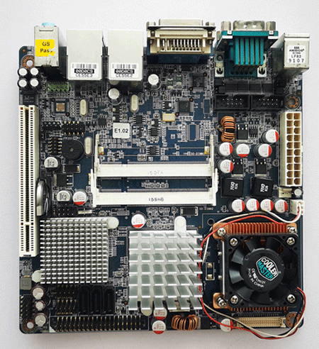 AIMB-256G2 29002E-T  EPS0480887  P/N:08GSA965GM1304   Intel® Core™2 Duo Socket 479 Mini-ITXwith CRT/DVI/LVDS, 4 COM and Dual LAN