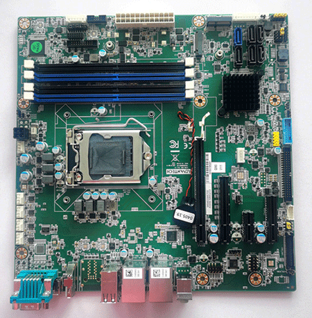 AIMB-586  Intel® Xeon® E3/ Core™ i7/i5/i3 LGA1151MicroATX with HDMI/2 DP++/eDP (LVDS)/6 COM, Quad LANs, SATA III, USB 3.1,ATX or 12V DC
