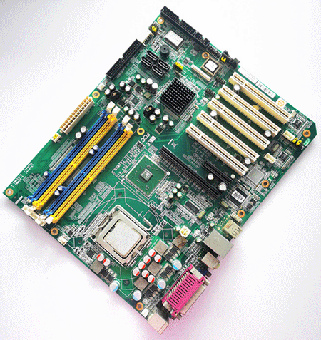 AIMB-762REV A1    支持LGA775 奔腾®D/奔腾®4/赛扬®D 处理器工业级ATX母板支持DDR 2/PCIe/双千兆网络端口