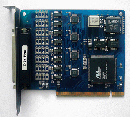 C104H/PCI  4口RS-232 ISA卡