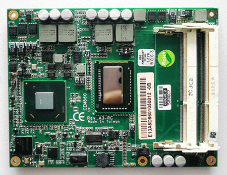 CEM860 REV.A3-RC   COM Express Type 6 Basic Module with Intel® Core™ i7/i5/i3 and Intel® QM67